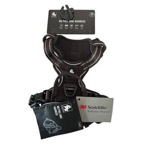 Truelove TLH5651 No Pull Dog Harness XS Brown Reflective New
